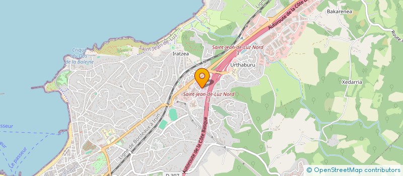 localisation de l'entreprise 794 330 936  à SAINT-JEAN-DE-LUZ