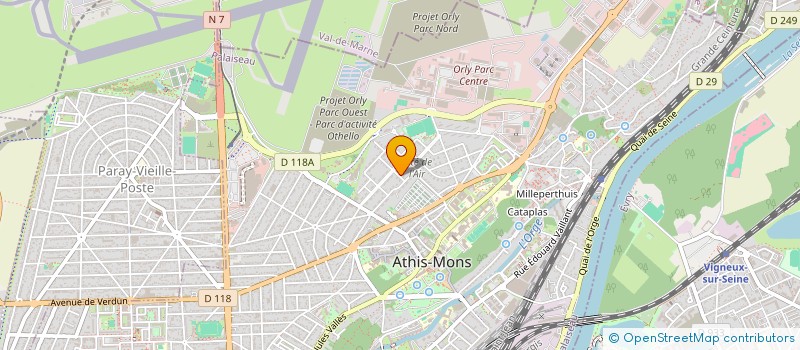 localisation de l'entreprise 794 341 537   MERIGNAC