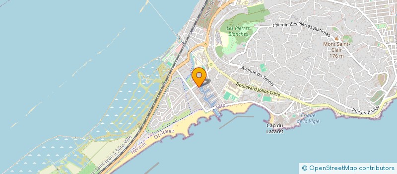 localisation de l'entreprise 794 350 009   SETE