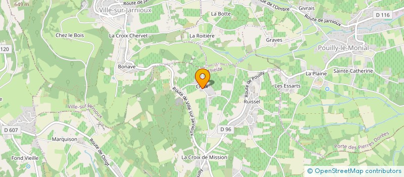 localisation de l'entreprise 794 367 854   VILLE-SUR-JARNIOUX