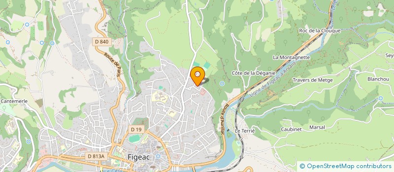 localisation de l'entreprise 794 418 020   PADIRAC