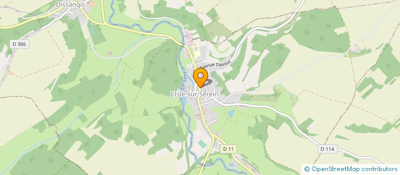 localisation de l'entreprise 794 431 478   L'ISLE-SUR-SEREIN