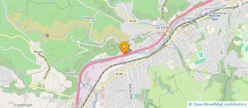 localisation de l'entreprise 794 453 423   LORETTE