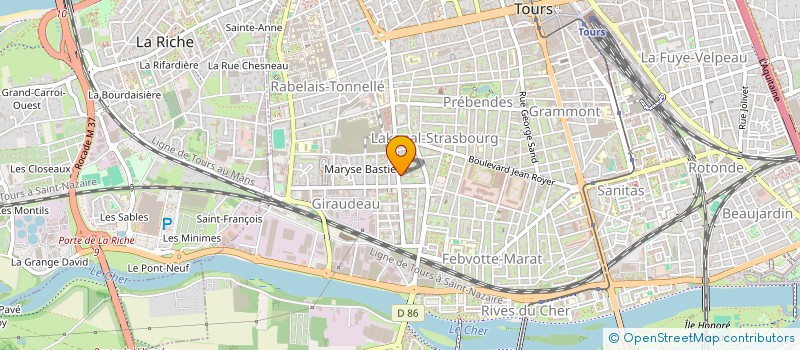 localisation de l'entreprise 794 476 341   TOURS