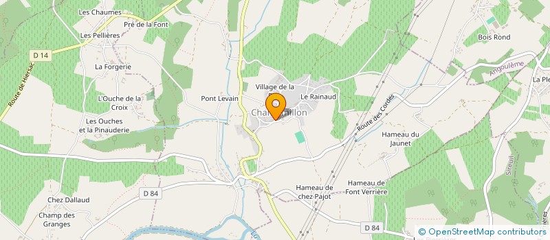 localisation de l'entreprise 794 478 065   CHAMPMILLON