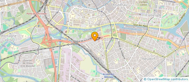 localisation de l'entreprise 794 500 629 à STRASBOURG