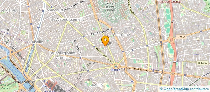 localisation de l'entreprise 794 502 583 à PANTIN