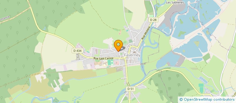 localisation de l'entreprise 794 572 727   FAVERNEY