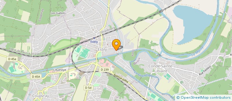 localisation de l'entreprise 794 572 867   ESBLY
