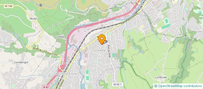 localisation de l'entreprise 794 577 296 à LORETTE
