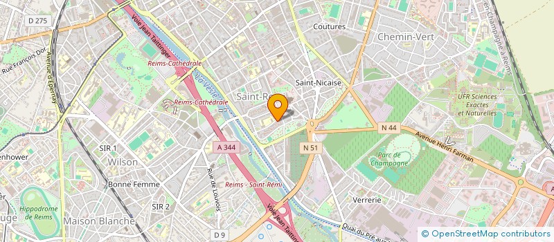 localisation de l'entreprise 794 579 813   REIMS