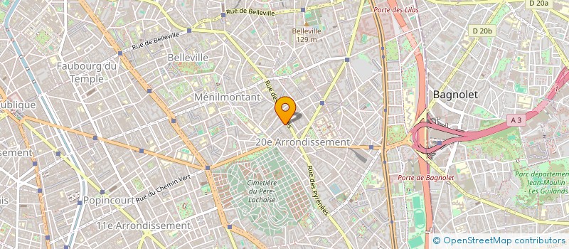 localisation de l'entreprise 794 599 274   PARIS