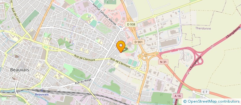 localisation de l'entreprise 794 608 489   BEAUVAIS