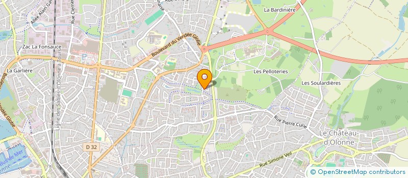 localisation de l'entreprise 794 638 577   LES SABLES-D'OLONNE