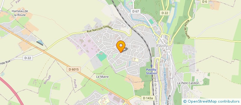 localisation de l'entreprise 794 649 384   PAVILLY