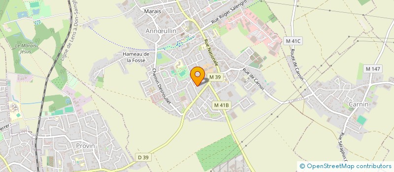 localisation de l'entreprise 794 672 840   USCLAS-D'HERAULT