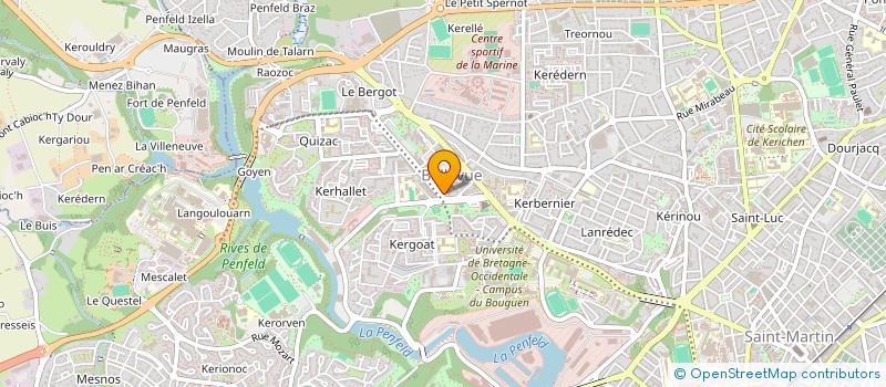 localisation de l'entreprise 794 701 219 à BREST