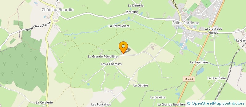 localisation de l'entreprise 794 731 653   SAINT-PARDOUX-SOUTIERS