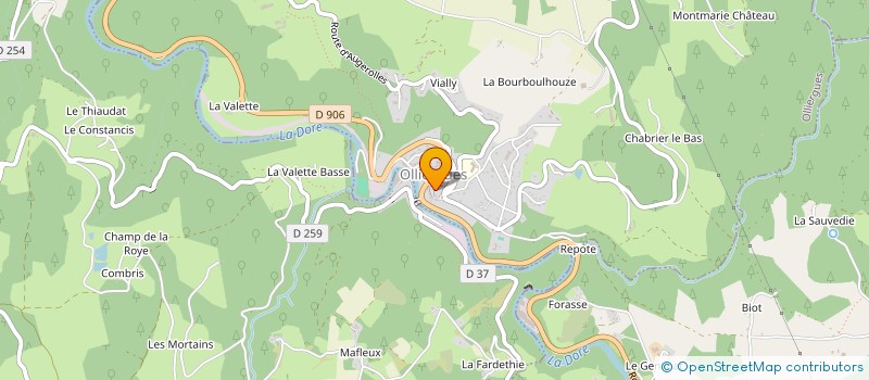 localisation de l'entreprise 794 756 171   MAREUIL EN PERIGORD