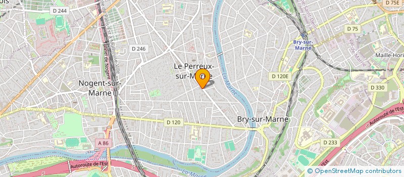 localisation de l'entreprise 794 764 845  à BRY-SUR-MARNE