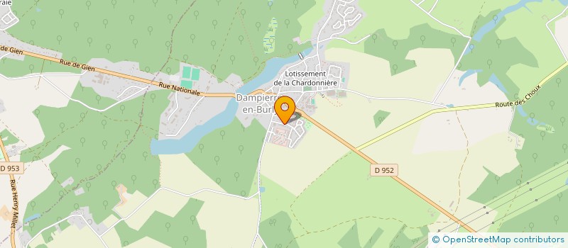 localisation de l'entreprise 794 768 952   DAMPIERRE-EN-BURLY