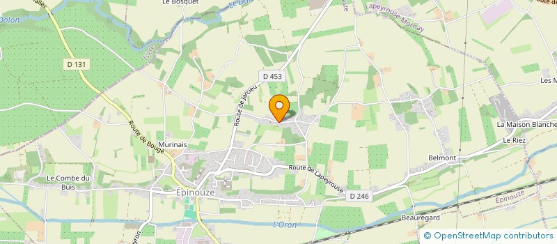 localisation de l'entreprise 794 774 620   EPINOUZE