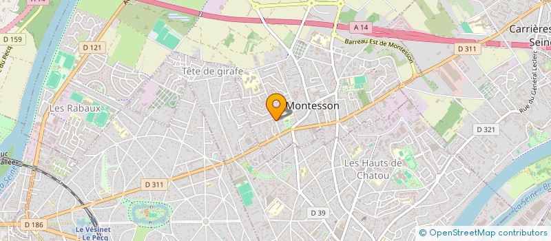 localisation de l'entreprise 794 789 602  à PAU