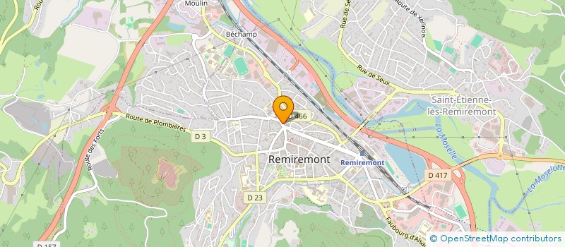 localisation de l'entreprise 794 798 736   REMIREMONT