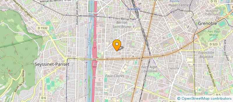 localisation de l'entreprise 794 802 025  à GRENOBLE