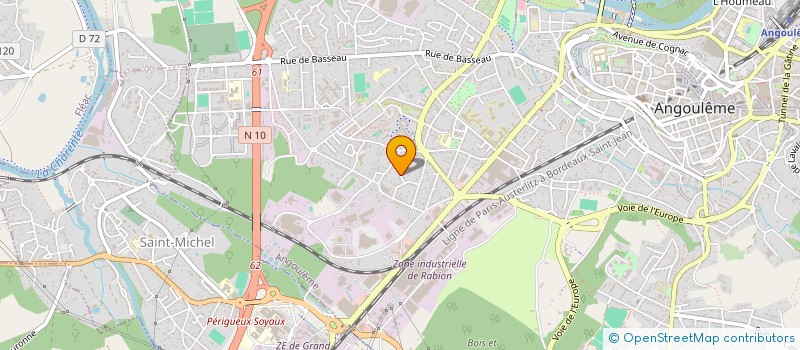 localisation de l'entreprise 794 802 892  à ANGOULEME