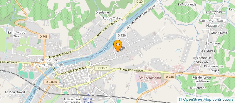 localisation de l'entreprise 794 810 374   PINEUILH