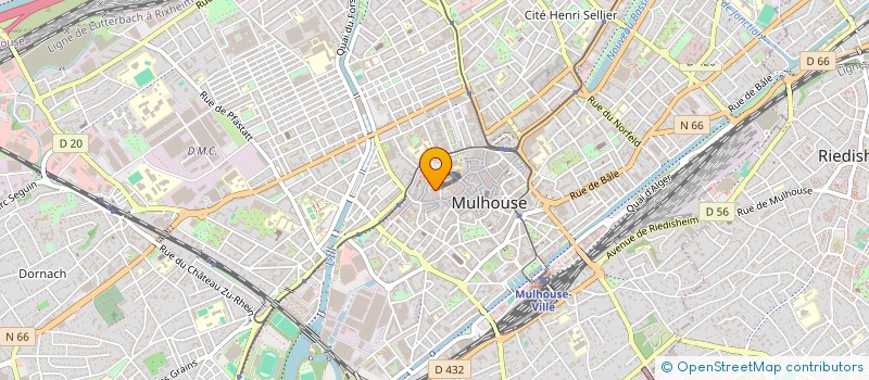 localisation de l'entreprise 794 845 388 à MULHOUSE