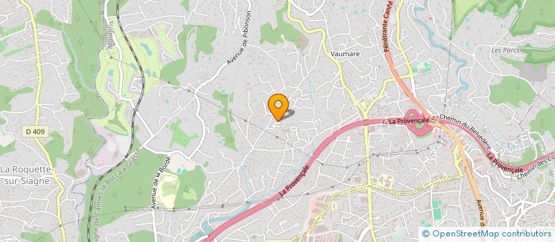 localisation de l'entreprise 794 858 415   MOUGINS