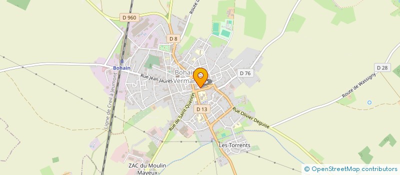 localisation de l'entreprise 794 858 720   SAINT-QUENTIN