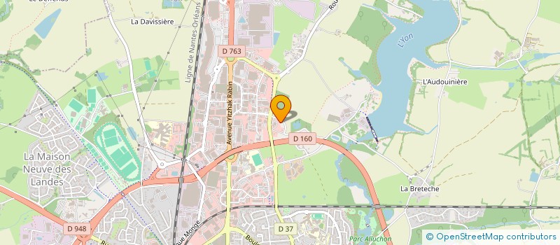 localisation de l'entreprise 794 860 627   SAINT-CHRISTOPHE-DU-LIGNERON