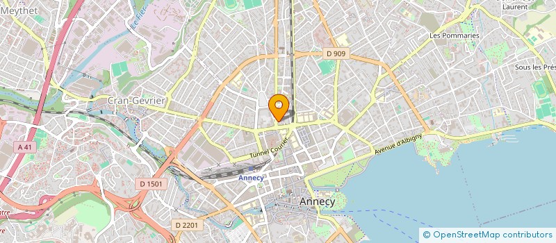 localisation de l'entreprise 794 861 500  à ANNECY