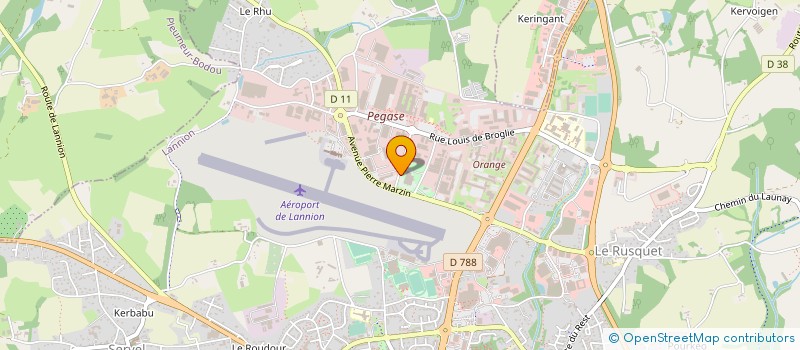 localisation de l'entreprise 794 868 364 à LANNION