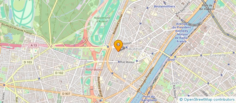 localisation de l'entreprise 794 879 825 à BOULOGNE-BILLANCOURT