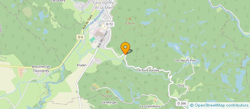 localisation de l'entreprise 794 942 847   FAUCOGNEY-ET-LA-MER