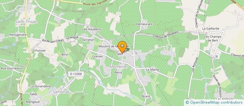 localisation de l'entreprise 794 945 238   SAMONAC