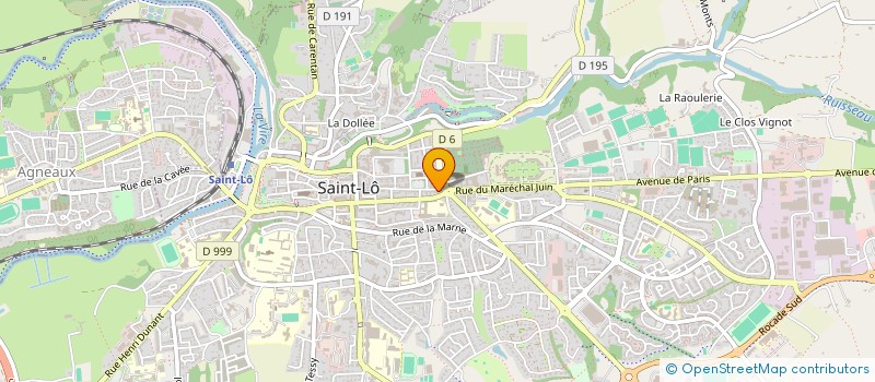 localisation de l'entreprise 794 947 713   SAINT-LO