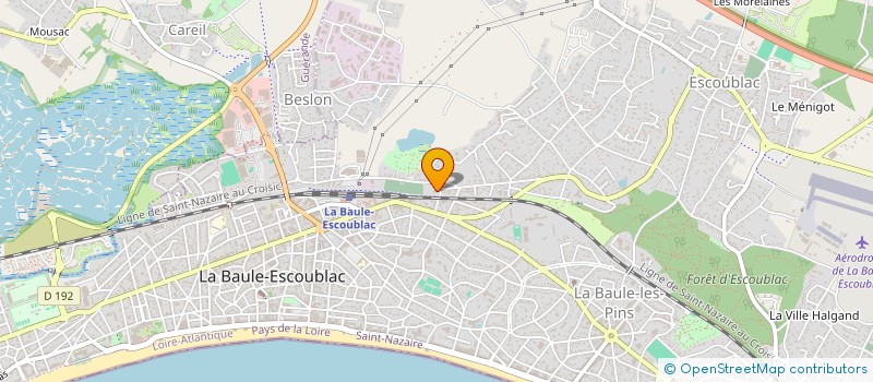 localisation de l'entreprise 794 963 843 à PORNICHET