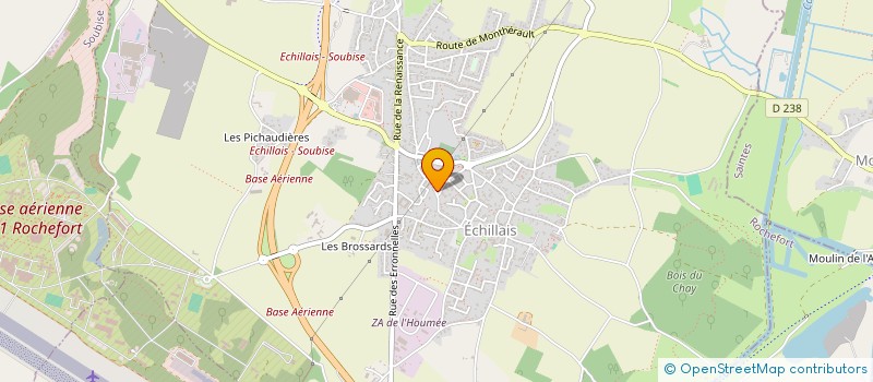 localisation de l'entreprise 794 983 023   ECHILLAIS