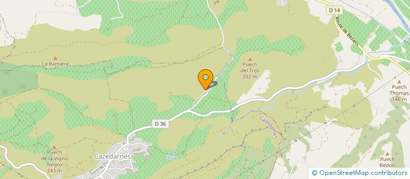 localisation de l'entreprise 794 985 234   CAZEDARNES