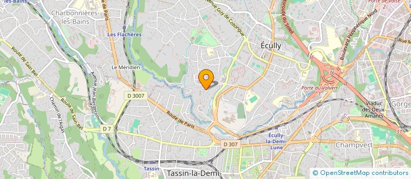 localisation de l'entreprise 794 997 999   ECULLY