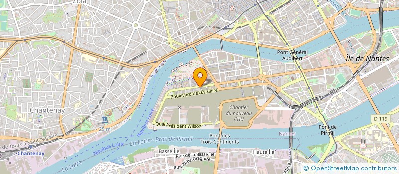 localisation de l'entreprise 795 005 438 à NANTES