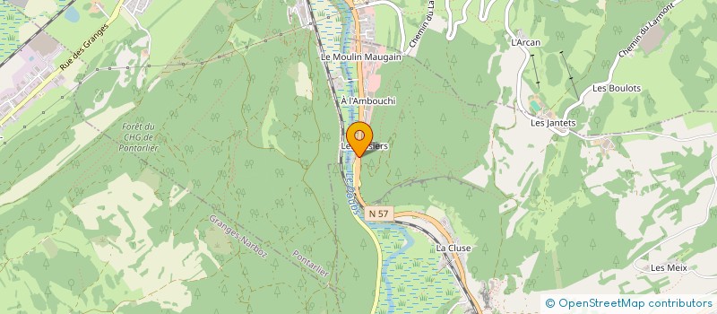 localisation de l'entreprise 795 029 982   PONTARLIER