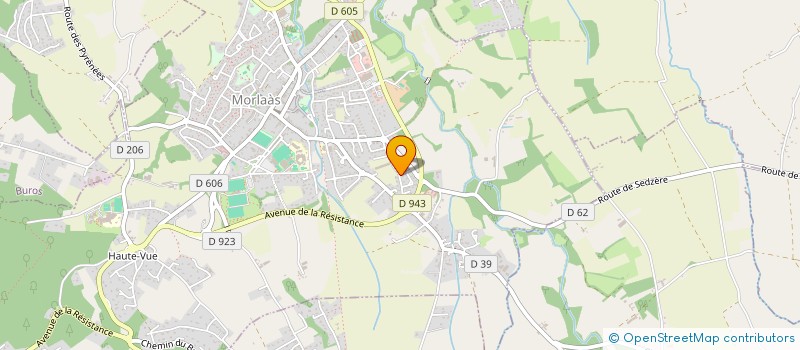 localisation de l'entreprise 795 044 254   MORLAAS