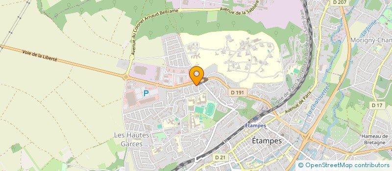 localisation de l'entreprise 795 061 274   ETAMPES
