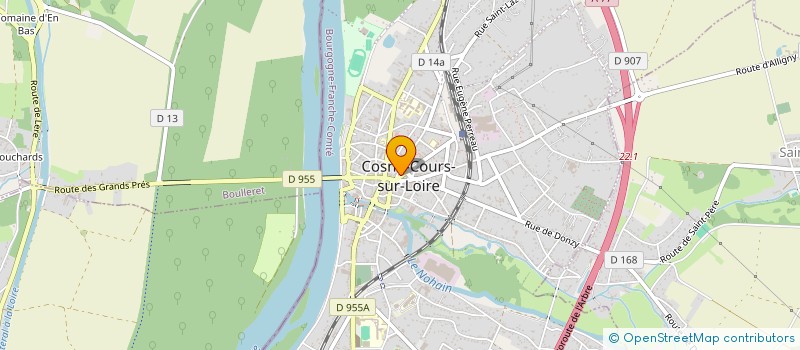 localisation de l'entreprise 795 065 358   COSNE-COURS-SUR-LOIRE